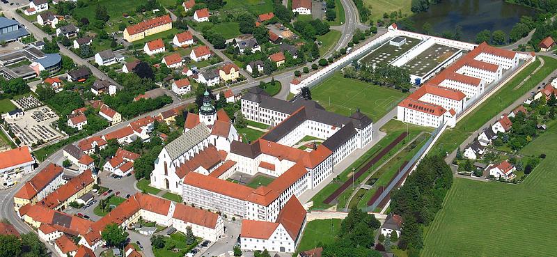 Kaisheim, Kloster, Luftbild, Laumer