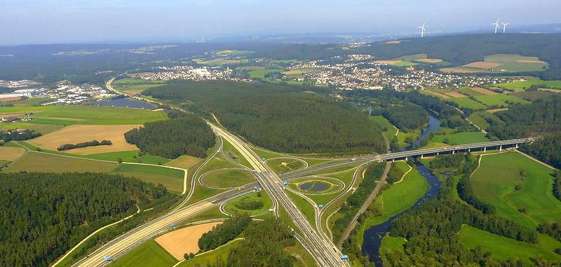 Autobahnkreuz Oberpfalz 2015